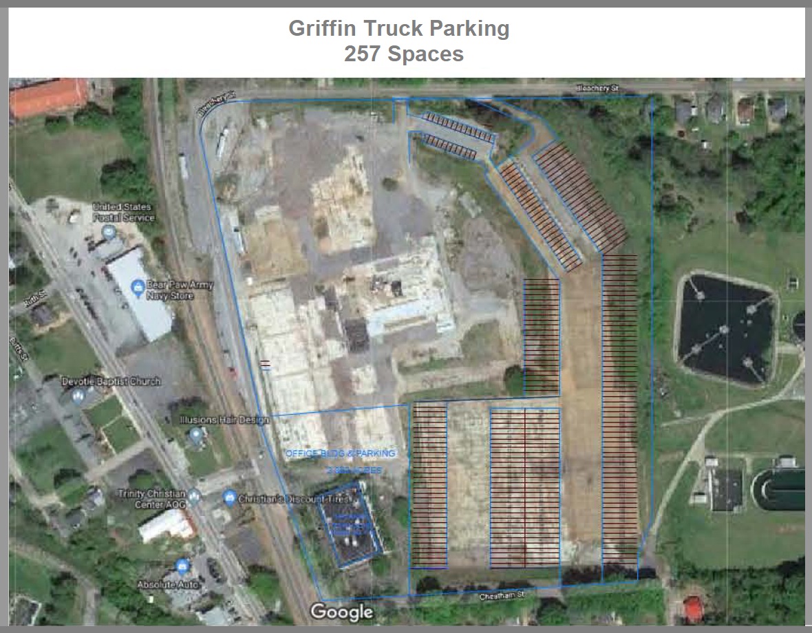 Place to Park Layout 257 Spaces